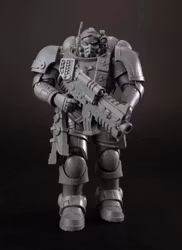 Warhammer 40,000 Ultramarines Lieutenant in Phobos Armor (Artist Proof) Action Figure