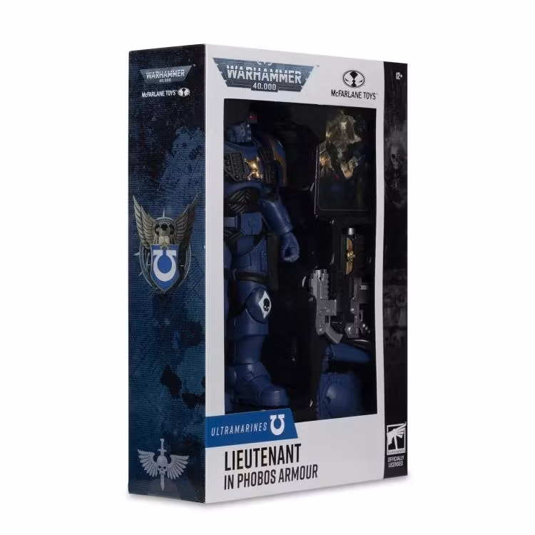 Warhammer 40,000 Ultramarines Lieutenant in Phobos Armor Action Figure
