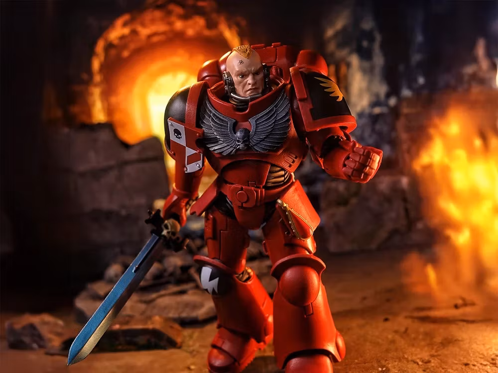 Warhammer 40,000 Blood Angels Assault Intercessor Sergeant Action Figure