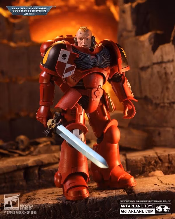 Warhammer 40,000 Blood Angels Assault Intercessor Sergeant Action Figure