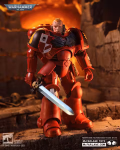 Warhammer 40,000 Blood Angels Assault Intercessor Sergeant Action Figure