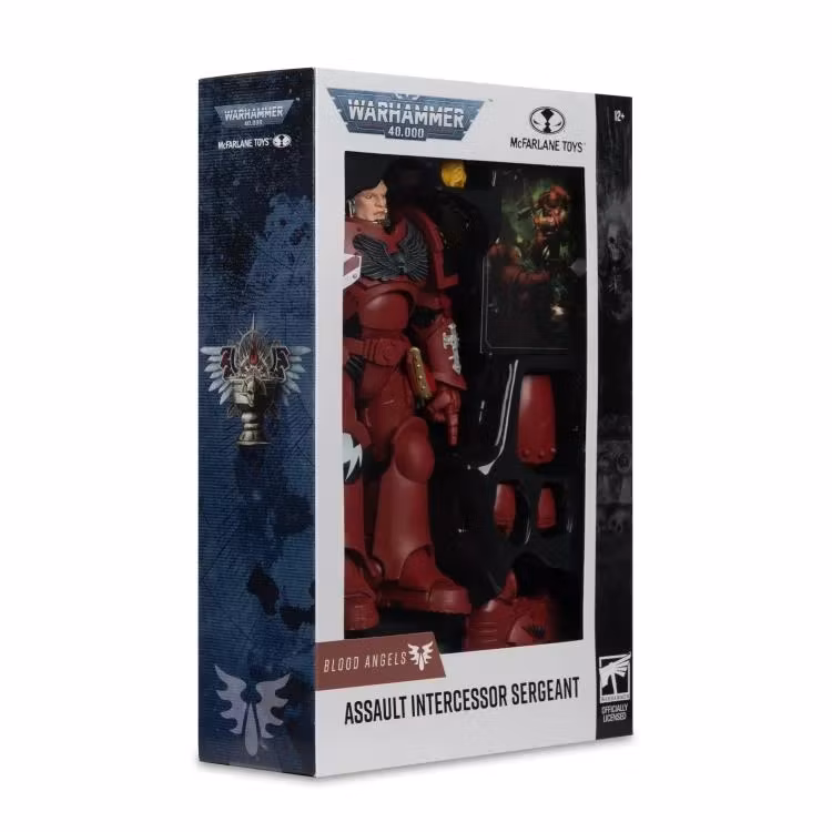 Warhammer 40,000 Blood Angels Assault Intercessor Sergeant Action Figure