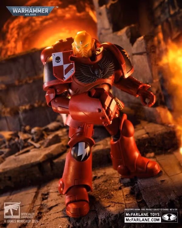 Warhammer 40,000 Blood Angels Assault Intercessor Sergeant Action Figure