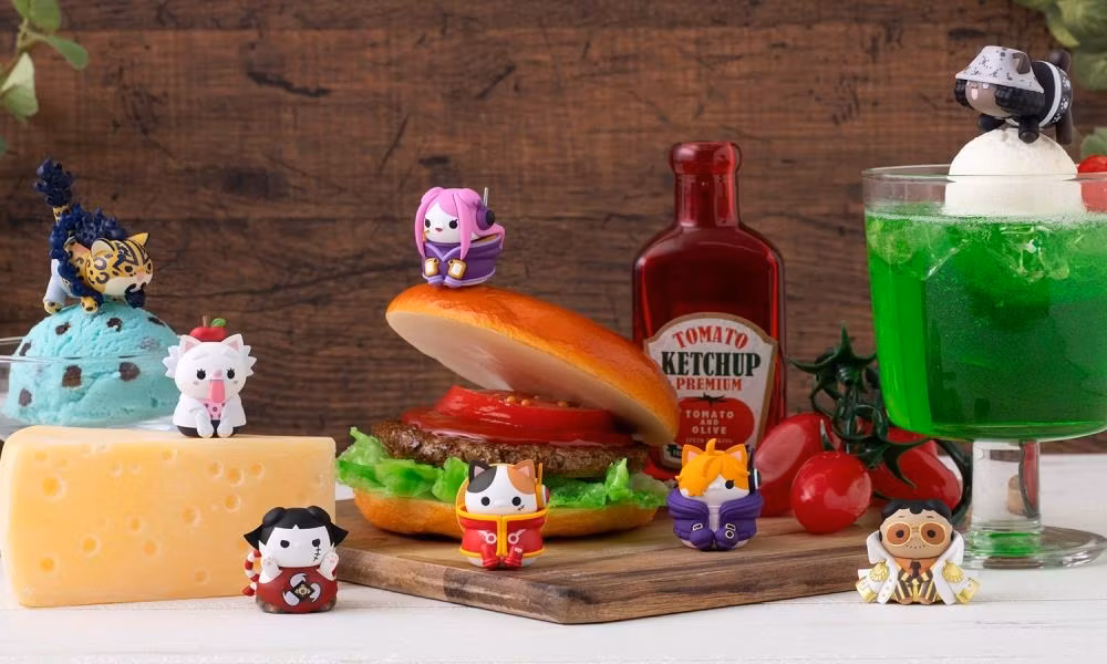 One Piece Mega Cat Project Nyan Piece Nyan! Egghead Version Box of 8 Random Figures