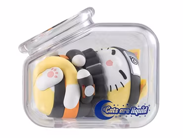 Naruto: Shippuden Nyaruto! Mega Cat Project Goodnight Nyaruto! (Cats Are Liquid) Box of 8 Random Figures