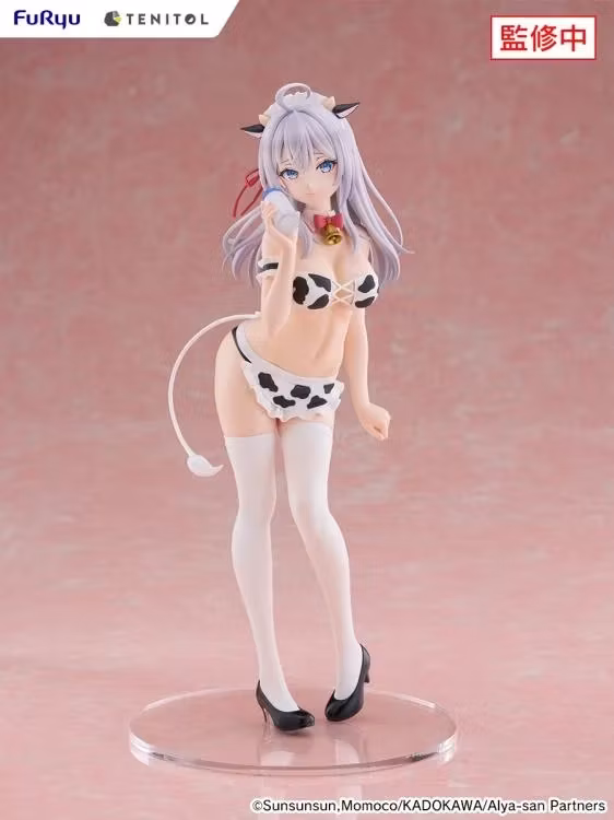 Alya Sometimes Hides Her Feelings in Russian Tenitol Tall Alya (Cow Costume Ver.) Figure