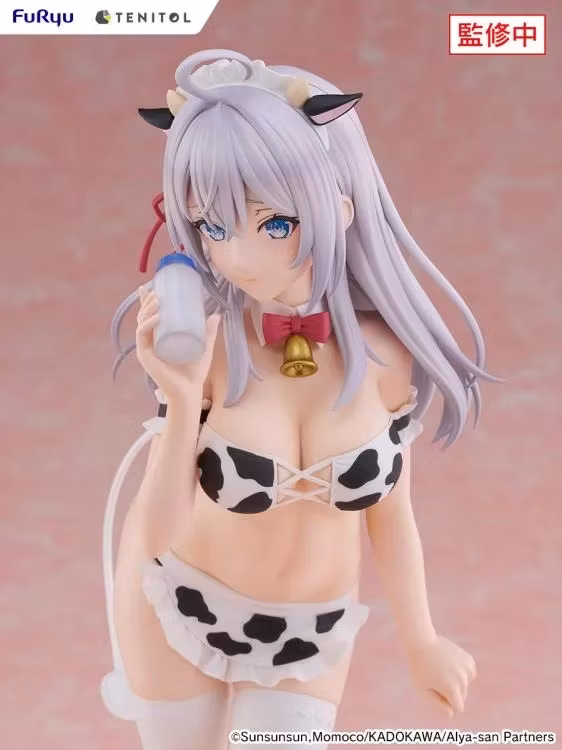 Alya Sometimes Hides Her Feelings in Russian Tenitol Tall Alya (Cow Costume Ver.) Figure