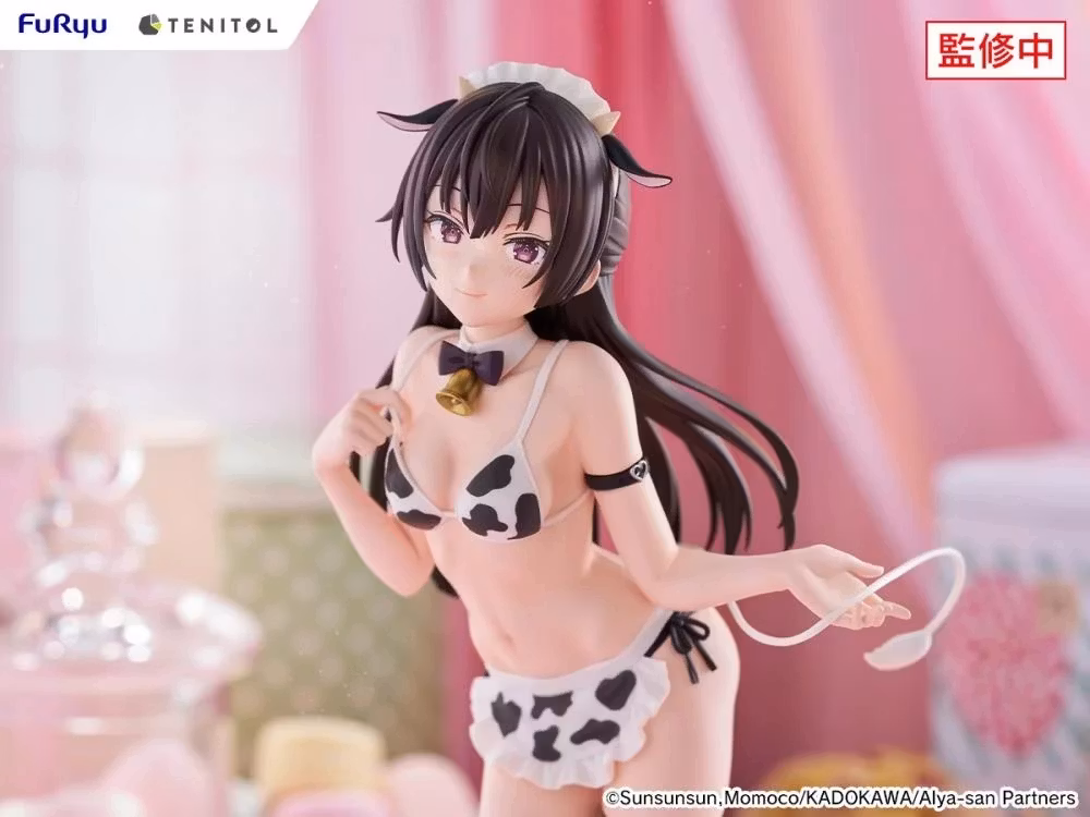 Alya Sometimes Hides Her Feelings in Russian Tenitol Tall Yuki Suou (Cow Costume Ver.) Figure