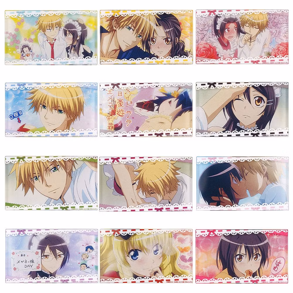 Maid Sama! Scene Fridge Magnets (12 Pieces)