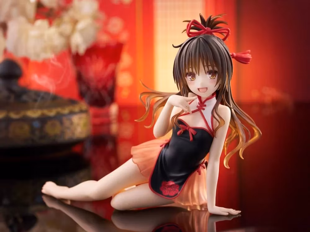 To Love-Ru Darkness Desktop Cute Mikan Yuki (Chinese Dress Ver.) Figure