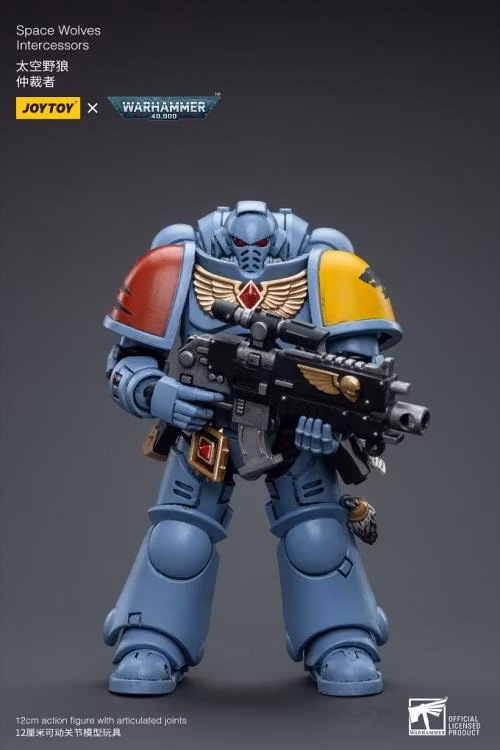 Warhammer 40K Space Wolves Intercessors (Ver. 2) 1/18 Scale Figure