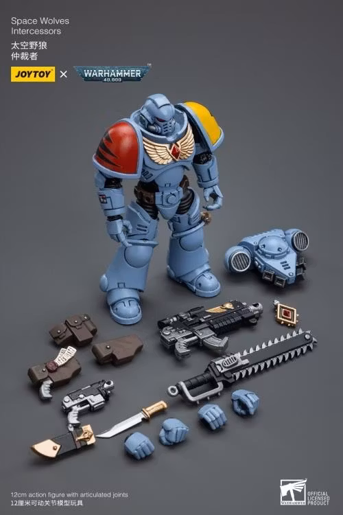 Warhammer 40K Space Wolves Intercessors (Ver. 2) 1/18 Scale Figure