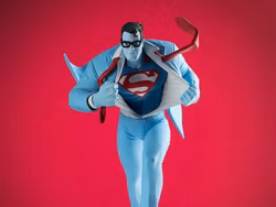 DC Comics Superman Red and Blue 1/10 Scale Limited Edition Statue (Clayton Henry)
