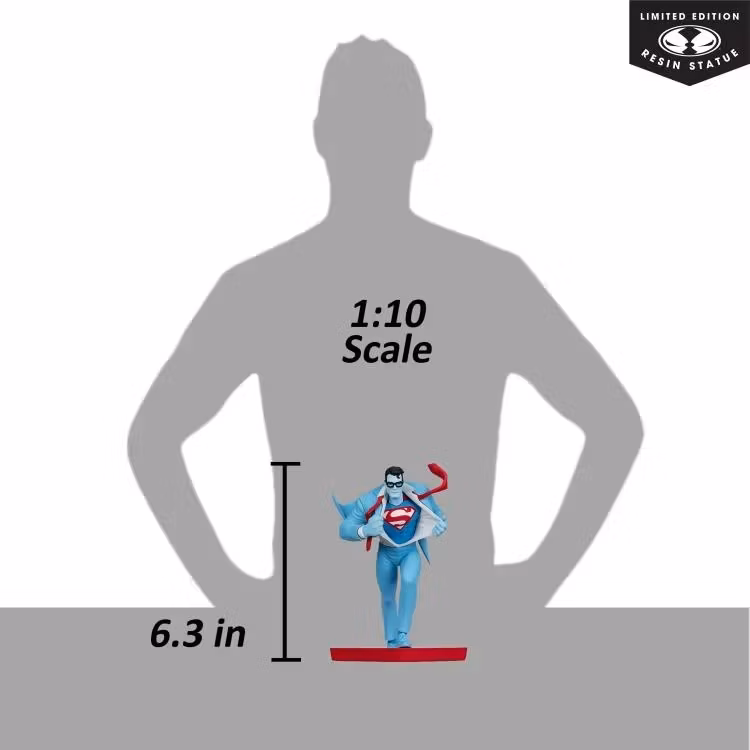 DC Comics Superman Red and Blue 1/10 Scale Limited Edition Statue (Clayton Henry)