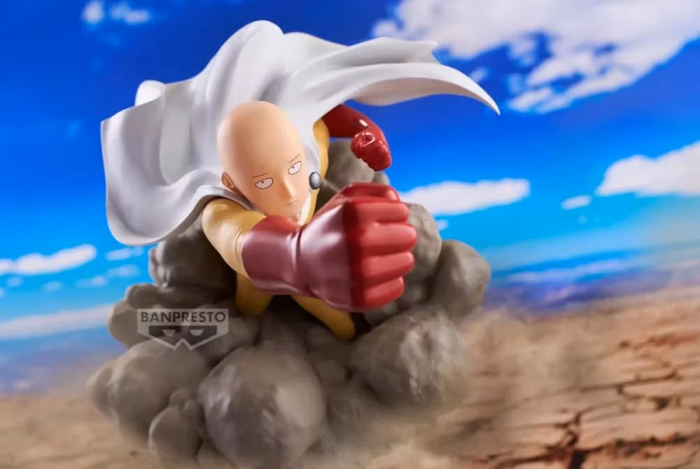 One-Punch Man Saitama Diorama Figure