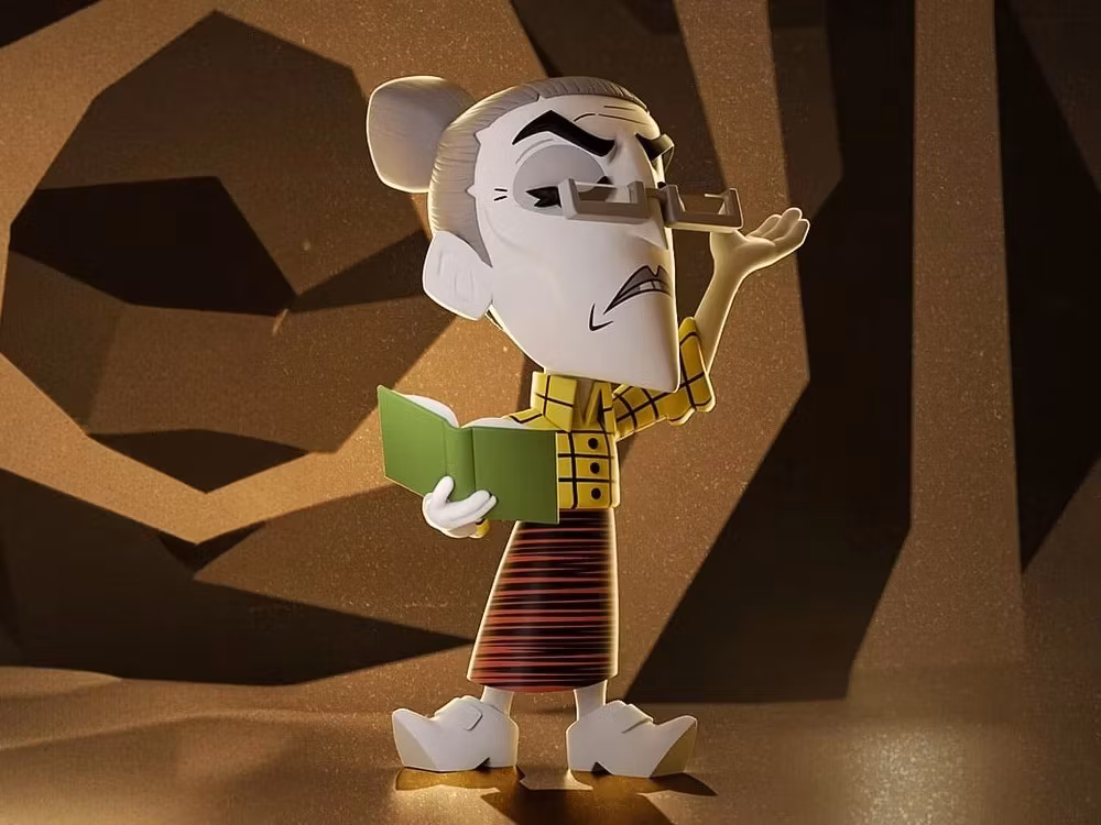 Don't Starve Wickerbottom Vinyl Figure