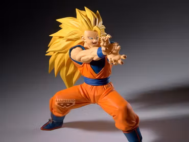 Dragon Ball Z Match Makers Super Saiyan 3 Goku (Vs. Kid Buu) Figure