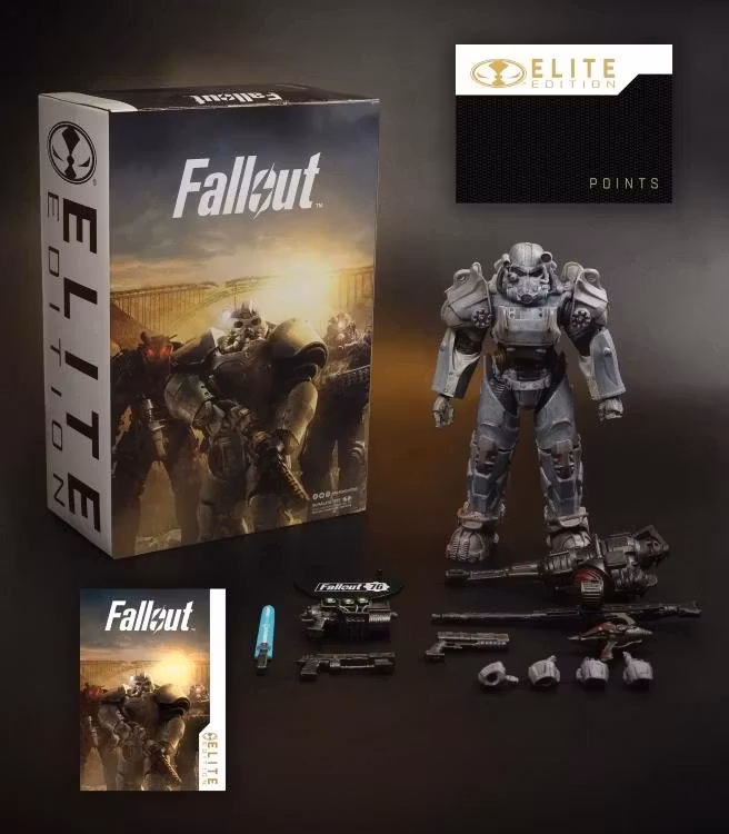 Fallout 76 McFarlane Elite Edition #3 T-60 Deluxe Action Figure