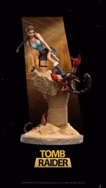 Tomb Raider: The Last Revelation Ruins of Revelation Lara Croft Miniature Statue