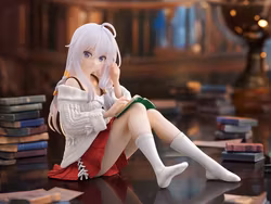 Wandering Witch: The Journey of Elaina Desktop Cute Elaina (Casual Clothes Ver.) Figure (Renewal Edition)