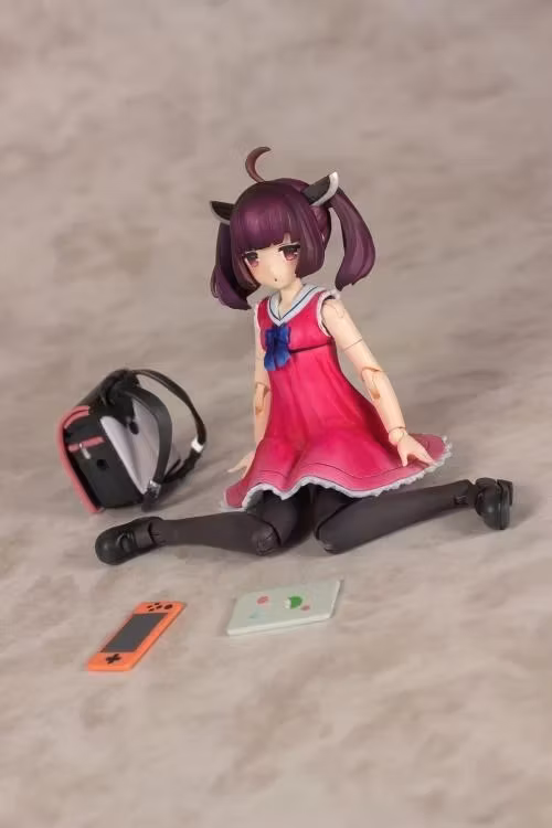 Tohoku Zunko Project Plafia Tohoku Kiritan 1/12 Scale Model Kit (with Mini Figure)