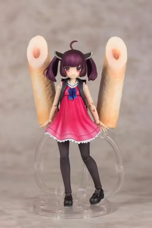 Tohoku Zunko Project Plafia Tohoku Kiritan 1/12 Scale Model Kit (with Mini Figure)