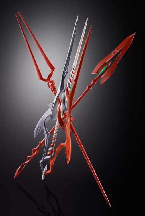 Rebuild of Evangelion Metal Build 3 Spears (30th with the Spear Another Color) Set