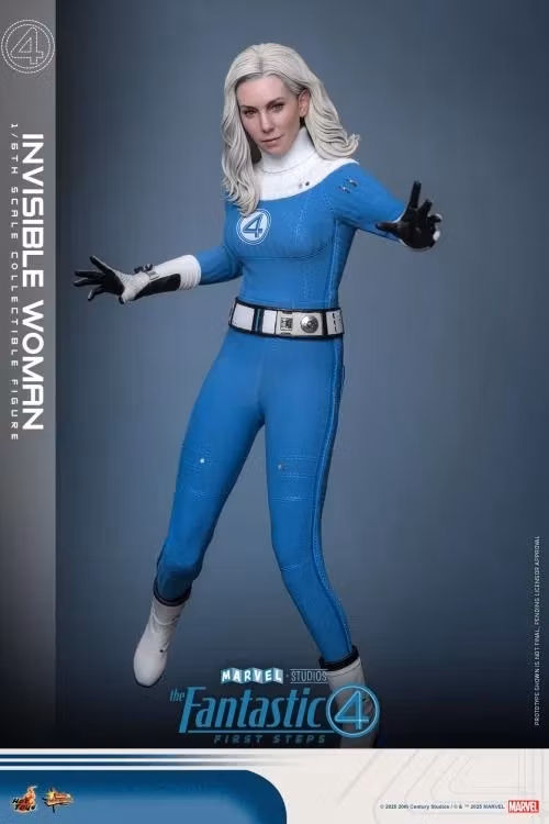 The Fantastic Four: First Steps MMS Invisible Woman and H.E.R.B.I.E. 1/6th Scale Collectible Figure Set