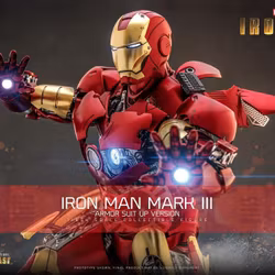 Marvel MMS825 Iron Man Mark III (Armor Suit Up Ver.) 1/6th Scale Collectible Figure