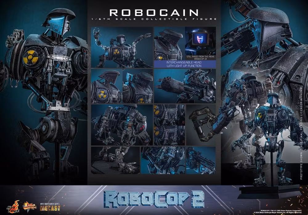 RoboCop 2 MMS RoboCain 1/6th Scale Collectible Figure