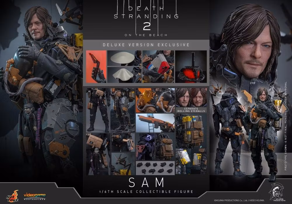 Death Stranding 2: On The Beach VGM Sam Porter Bridges (Deluxe Ver.) 1/6th Collectible Figure