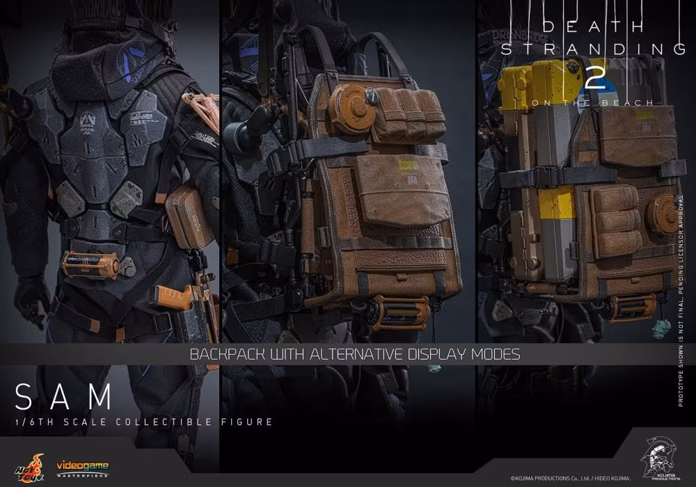 Death Stranding 2: On The Beach VGM Sam Porter Bridges 1/6th Collectible Figure