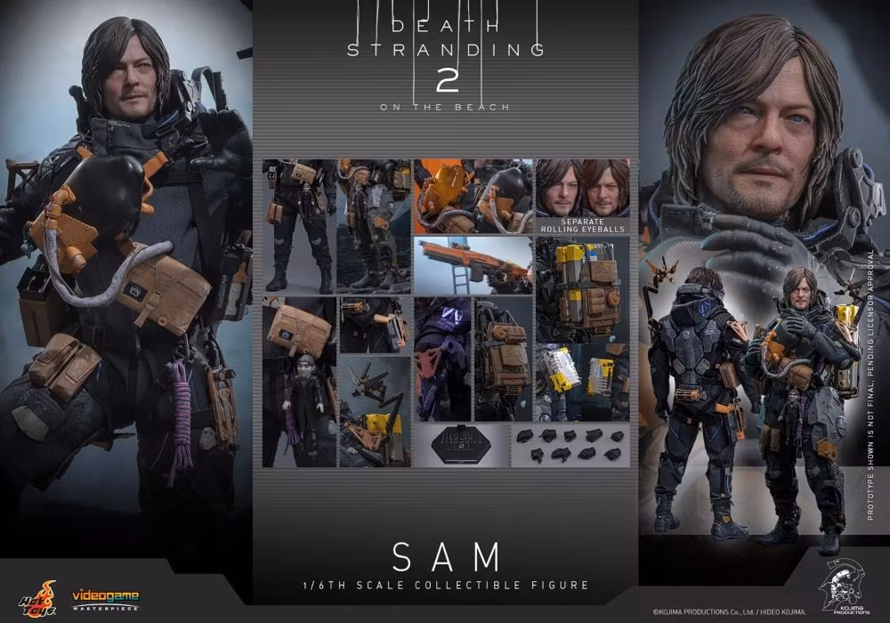 Death Stranding 2: On The Beach VGM Sam Porter Bridges 1/6th Collectible Figure