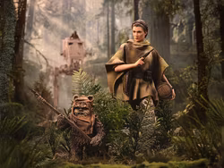 Star Wars: Return of the Jedi Leia and Wicket 1/10 Art Scale Limited Edition Statue