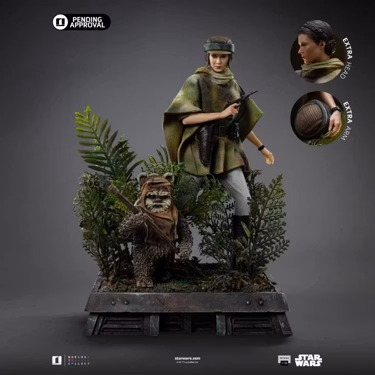 Star Wars: Return of the Jedi Leia and Wicket 1/10 Art Scale Limited Edition Statue