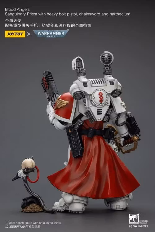 Warhammer 40K Blood Angels Sanguinary Priest 1/18 Scale Action Figure