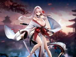 Goddess of Victory: Nikke Scarlet (Black Shadow Long Flower) 1/4 Scale Figure