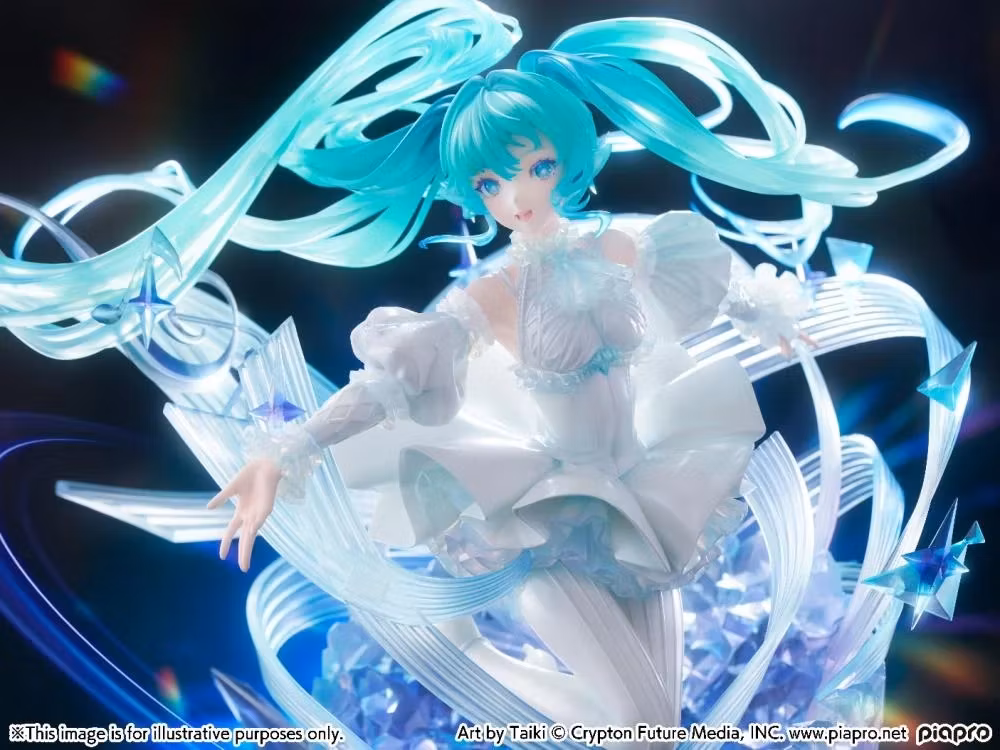 Vocaloid Hatsune Miku (Crystal Dress Ver.) 1/7 Scale Figure