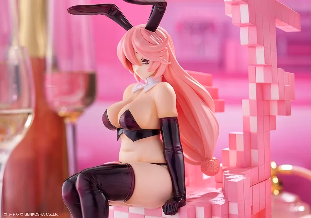 Kafun Illustration Trick Bunnies Sitting Bunny 1/7 Scale Figure