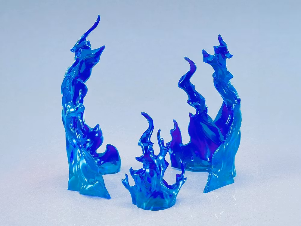 The Simple Effect Flames (Blue) Effect Parts Set