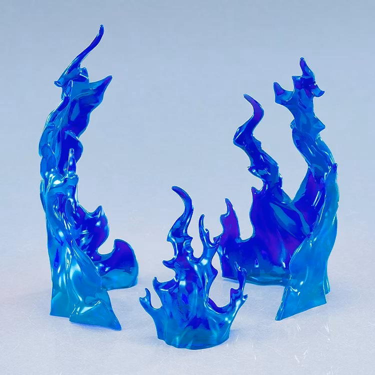 The Simple Effect Flames (Blue) Effect Parts Set
