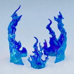 The Simple Effect Flames (Blue) Effect Parts Set