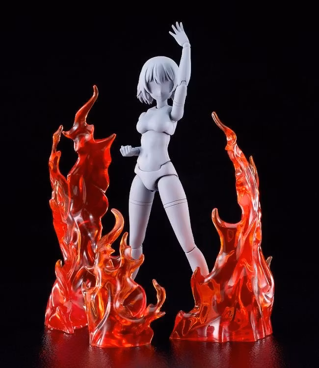 The Simple Effect Flames (Red) Effect Parts Set