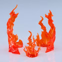 The Simple Effect Flames (Red) Effect Parts Set