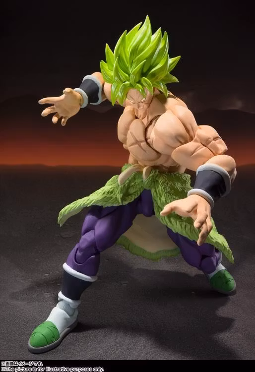 Dragon Ball Super: Broly S.H.Figuarts Super Saiyan Broly (Fullpower) Action Figure (Rerelease)