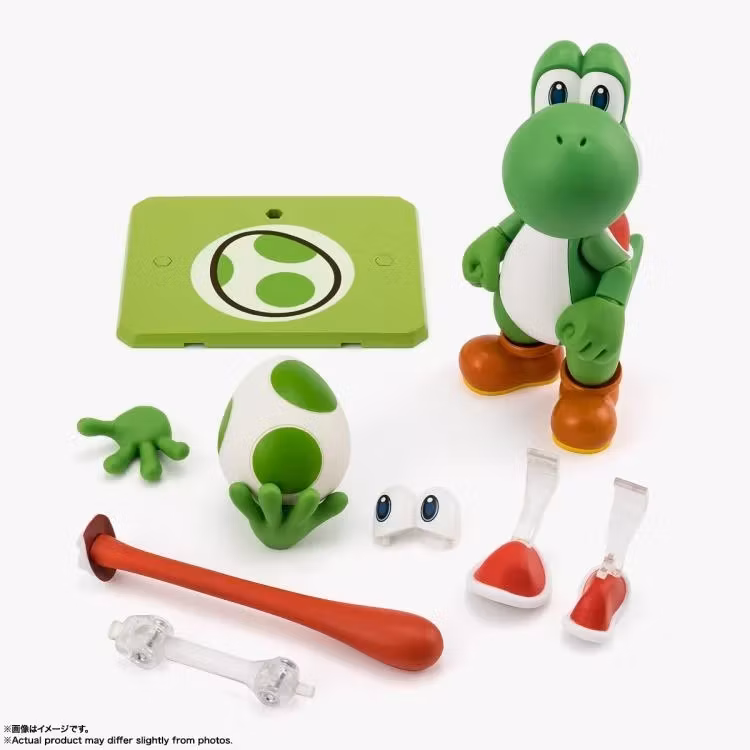 Super Mario S.H.Figuarts Yoshi Action Figure