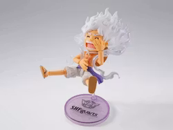 One Piece S.H.Figuarts x World Collectable Figure Monkey D. Luffy (Gear 5 Ver.) Exclusive Action Figure