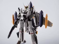 Macross Zero Hi-Metal R VF-0S Phoenix (Roy Focker Use) + QF-2200D-Ghost Action Figure