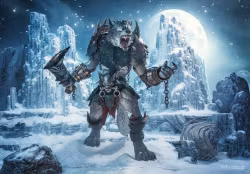 Mythic Legions: Horror of Einsamall Garmyr Orge-Scale Action Figure