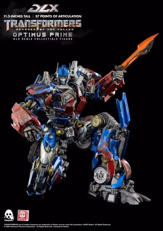 Transformers: Revenge of the Fallen DLX Scale Collectible Series Optimus Prime